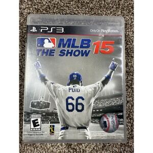 MLB 15 The Show Sony PlayStation 3 PS3 Video Game Complete with Case Disc